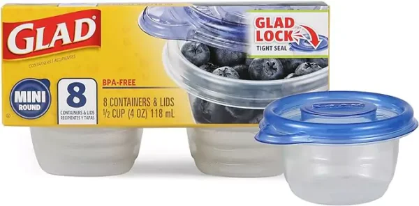 GladWare Mini Food Storage Containers