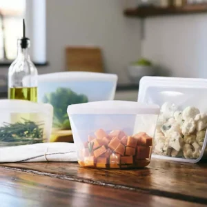 Stasher Silicone Reusable Food Storage Bags