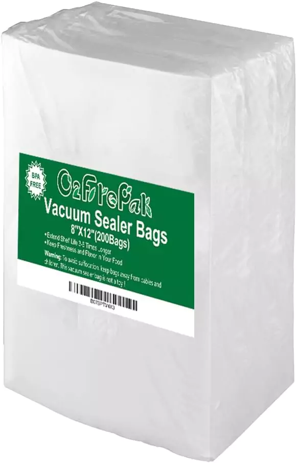 O2frepak Vacuum Sealer Bags